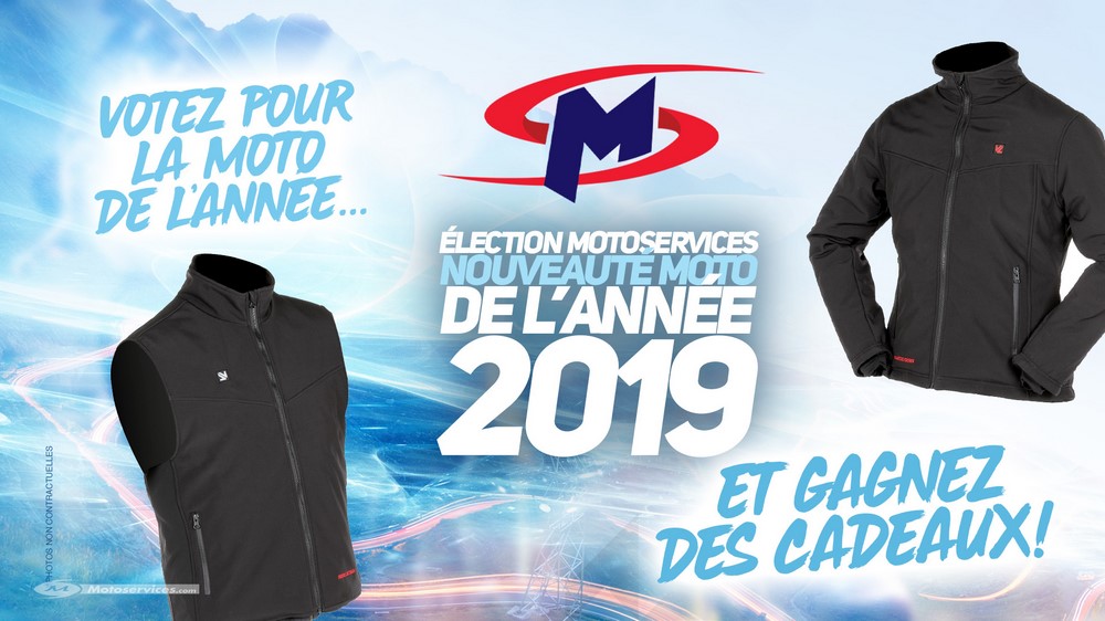 Election de la nouveauté scooter 2019 : tenter de gagner un équipement chauffant !