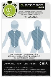 L’AIRBAG A CABLE PAR BERING LE C-PROTECT AIR ®