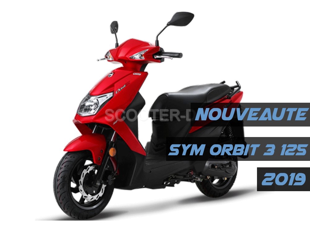 SYM Algérie : nouveau Orbit 3 125, disponibilité, détails et tarif 2019
