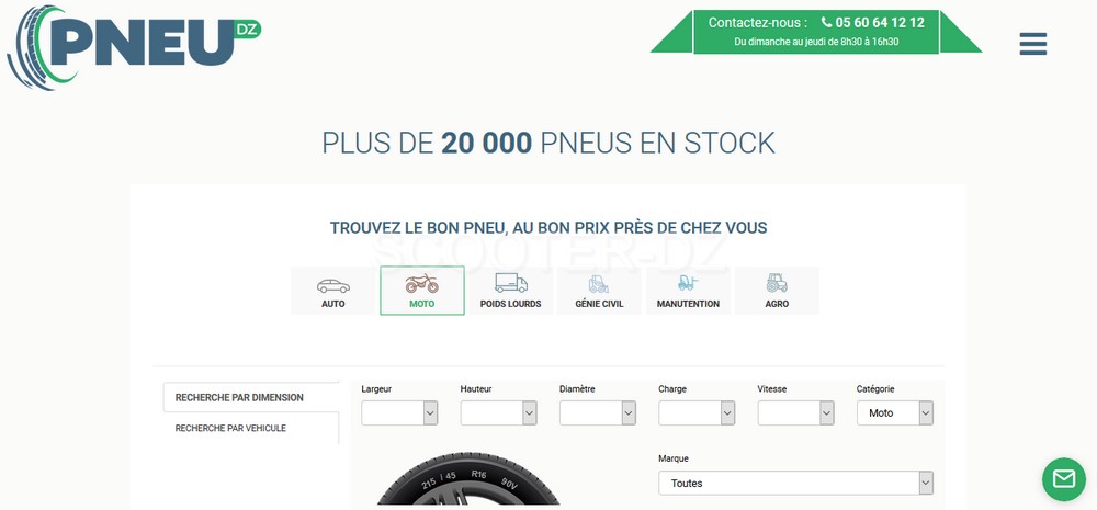 PNEUDZ.com : plus de 20.000 pneus auto/moto en ligne !