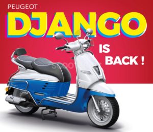Peugeot Motocycle Algérie : retour du Django 150 cm3 avec ABS électronique