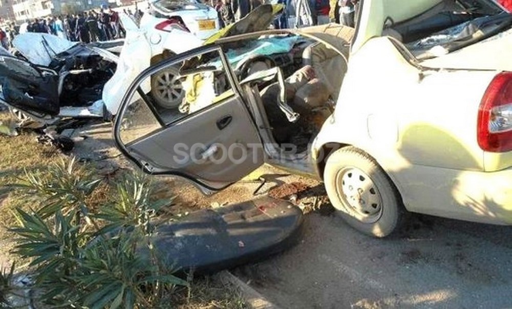 Accidents de la route : 7 morts et plus de 300 blessés en zones urbaines en une semaine