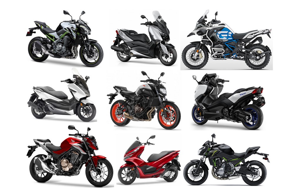 France : marché moto – scooter septembre 2019 : la vie en rose