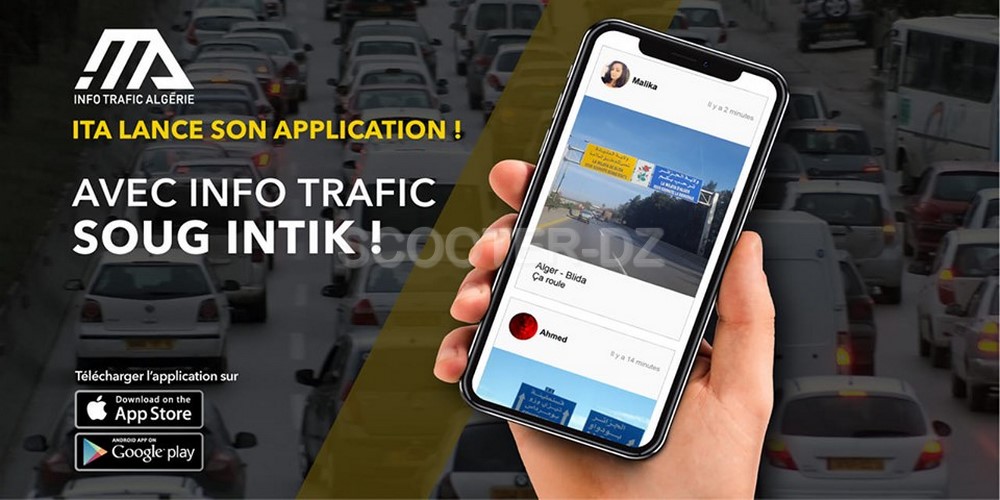 Info Trafic Algérie lance son application mobile (Android & iOS)