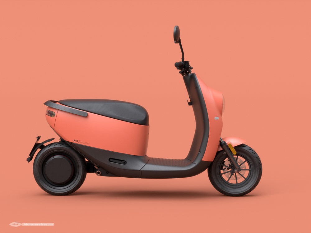 Nouveau scooter électrique UNU : tout en rondeurs