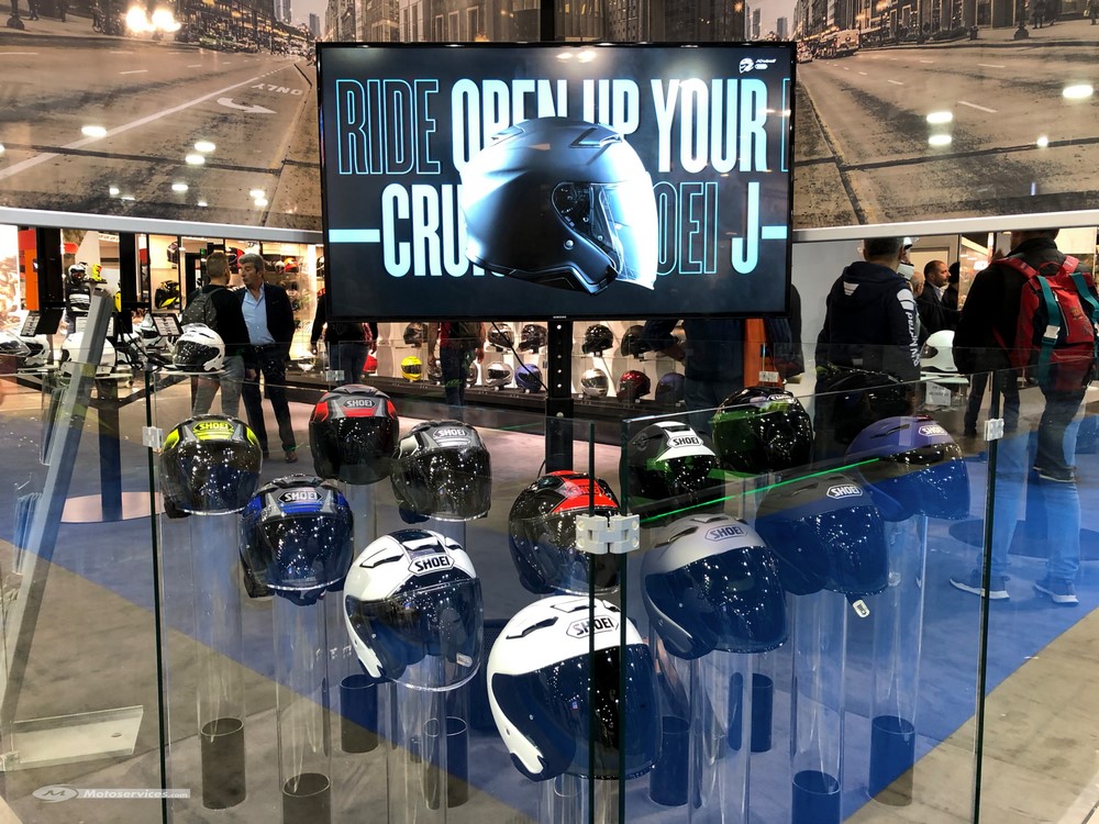 Shoei J-Cruise 2 : plus racé, plus connecté | Salon Milan 2019