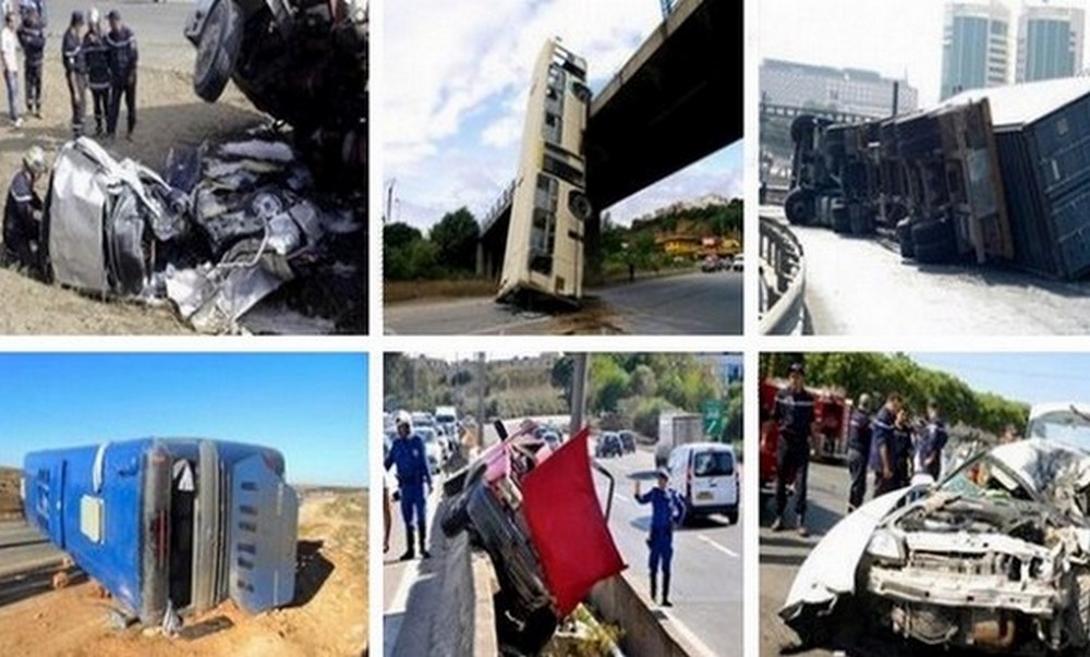 Accidents de la route : 676 morts et 19000 blessés au niveau national en 2019