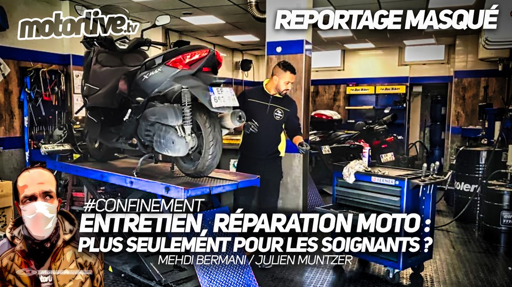 Vidéo Doc Biker – Coronavirus : service réservés aux urgences, comment ça marche ?