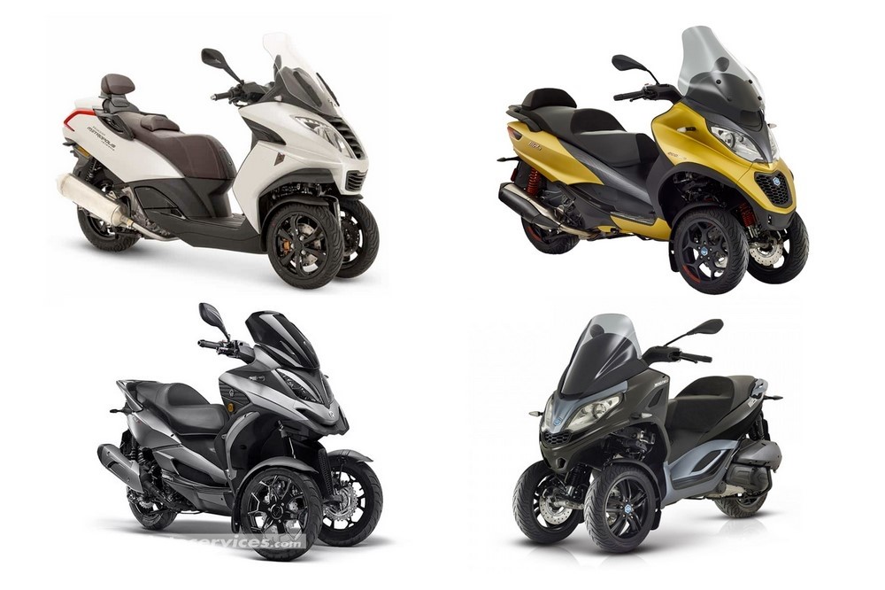 France : marché scooter 3 roues mars 2020 ; 53,7 % de baisse !