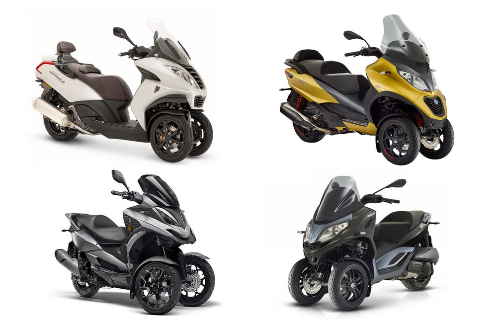 Marché scooter 3-roues 2020 : + 14,8 % seulement en juin