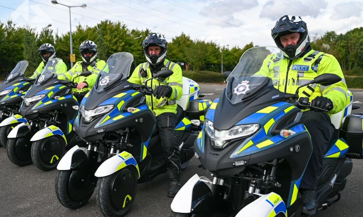 Yamaha Tricity 300 : une version électrique lancée pour la police britannique !
