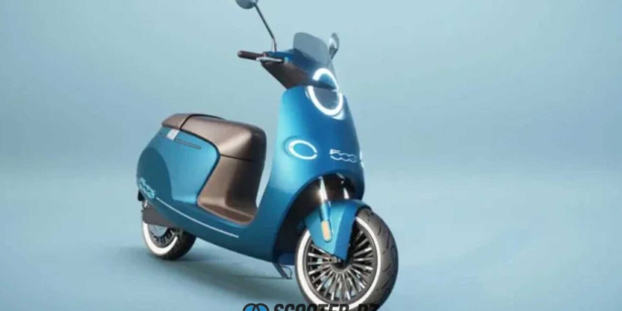 Platum E-Moped 500 : Le Scooter Électrique Inspiré de la Fiat 500e