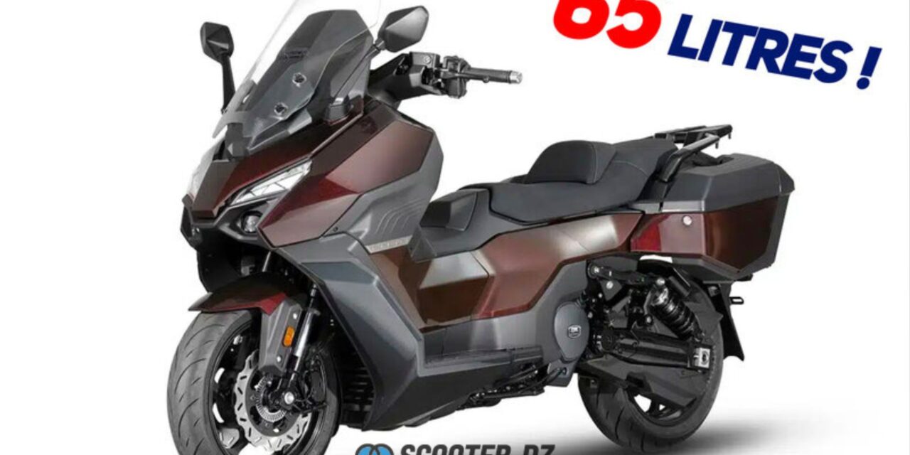 Sym TTLBT 508 : plus de 65 litres de capacité d’emport !