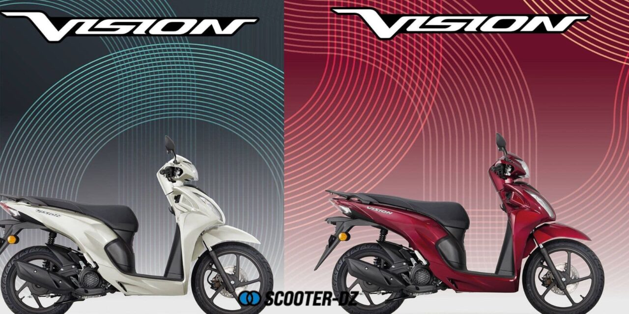 Honda Vision 110 (2025) : un scooter urbain encore plus pratique et éco-responsable