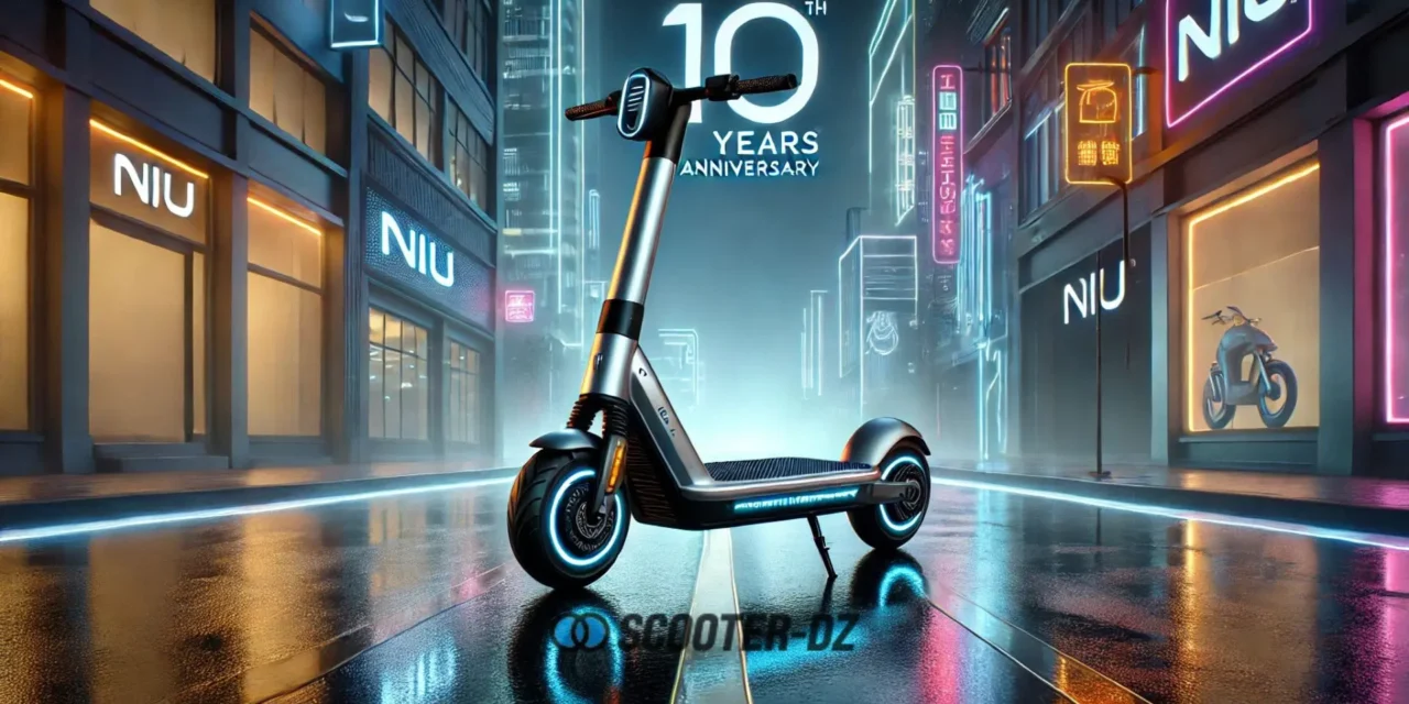 NIU fête ses 10 ans avec une édition limitée de ses modèles iconiques