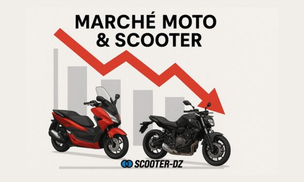 Marché moto & scooter en France : -21 % au 1er trimestre 2025