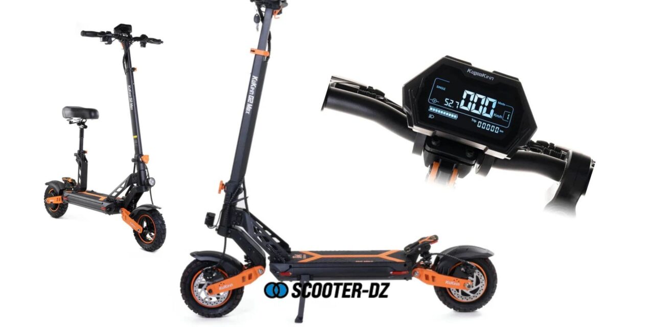 Kukirin G2 Max : la trottinette électrique tout-terrain à prix cassé grâce à ce code promo