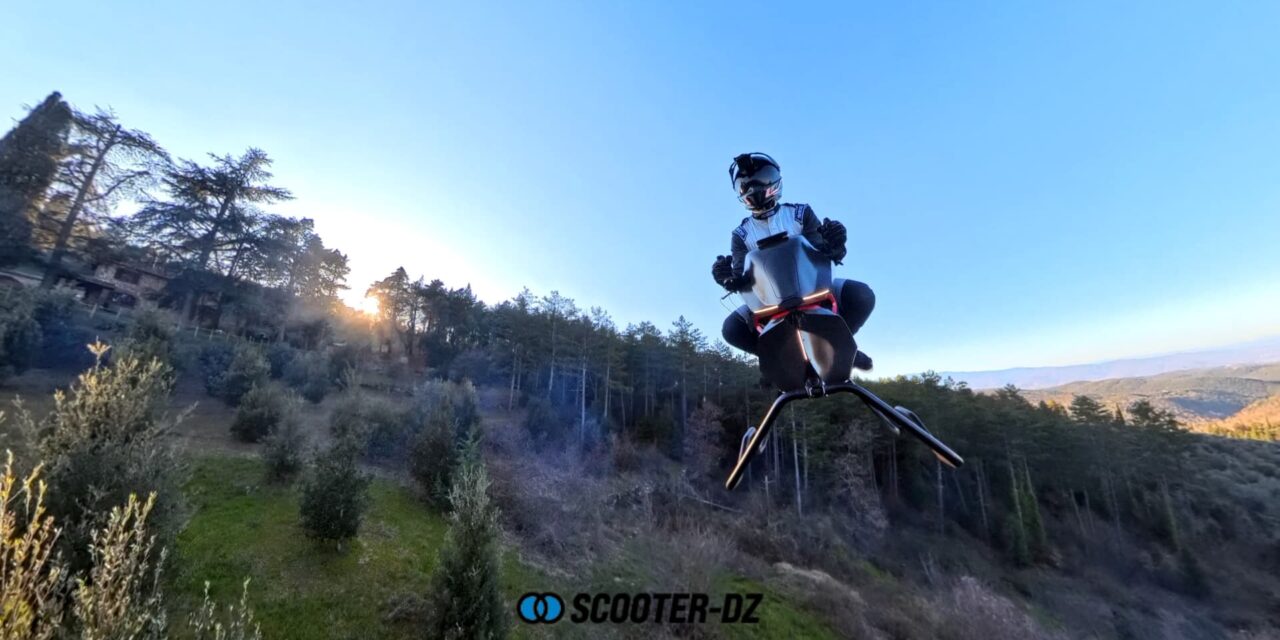 Volonaut Airbike : la première moto volante sans ailes ni hélices révolutionne la mobilité urbaine