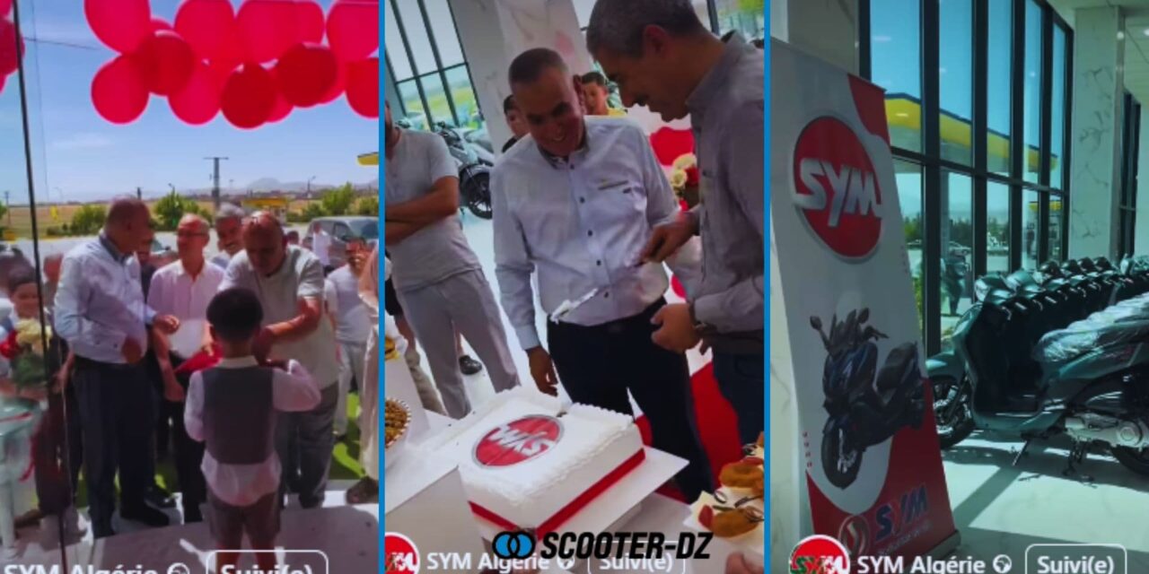 SYM Algérie : nouveau showroom inauguré à Aïn Azel (Sétif)