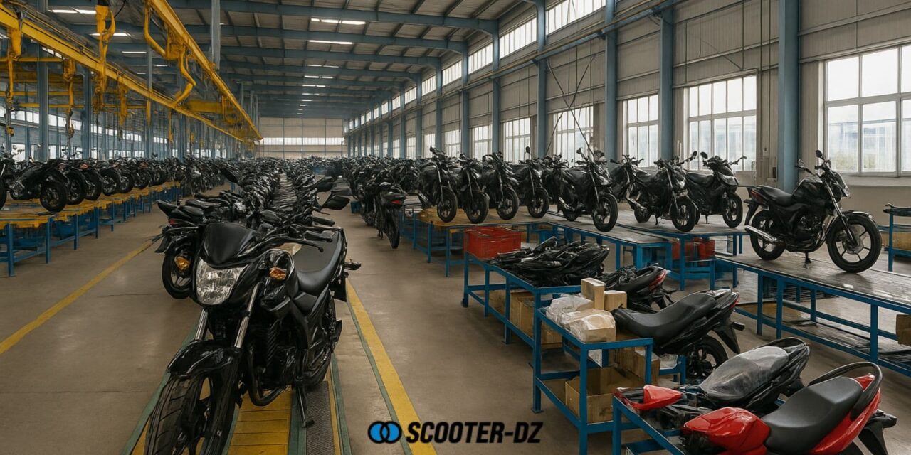 VMS Algérie : Une nouvelle usine de fabrication de motos à Bouira