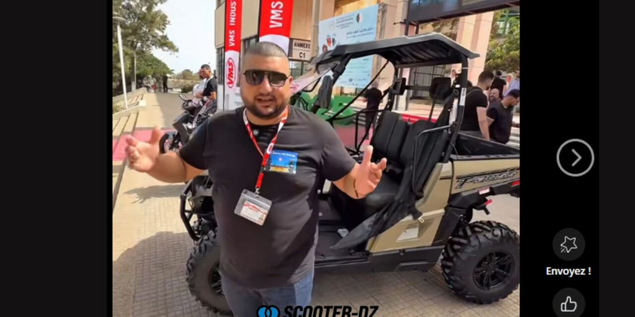 VMS Algérie présente sa gamme de quads au SITEV 2025