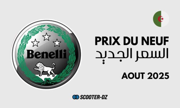 Prix des motos Benelli neuves en Algérie – août 2025