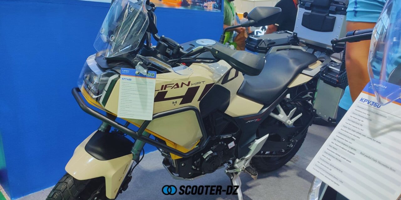 IATF 2025 : Lifan Algérie présente la KPT 400 et le scooter GT 400 à Alger