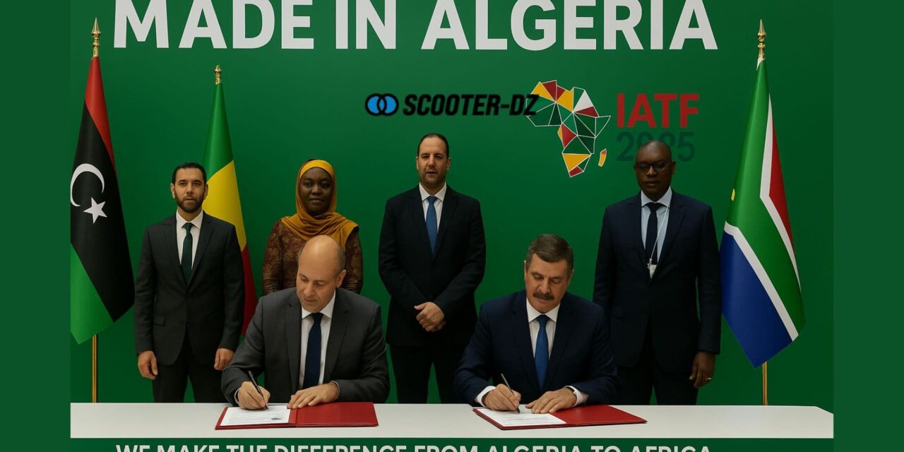 VMS Industrie signe trois accords d’exportation lors de la IATF 2025 : les scooters algériens conquièrent l’Afrique