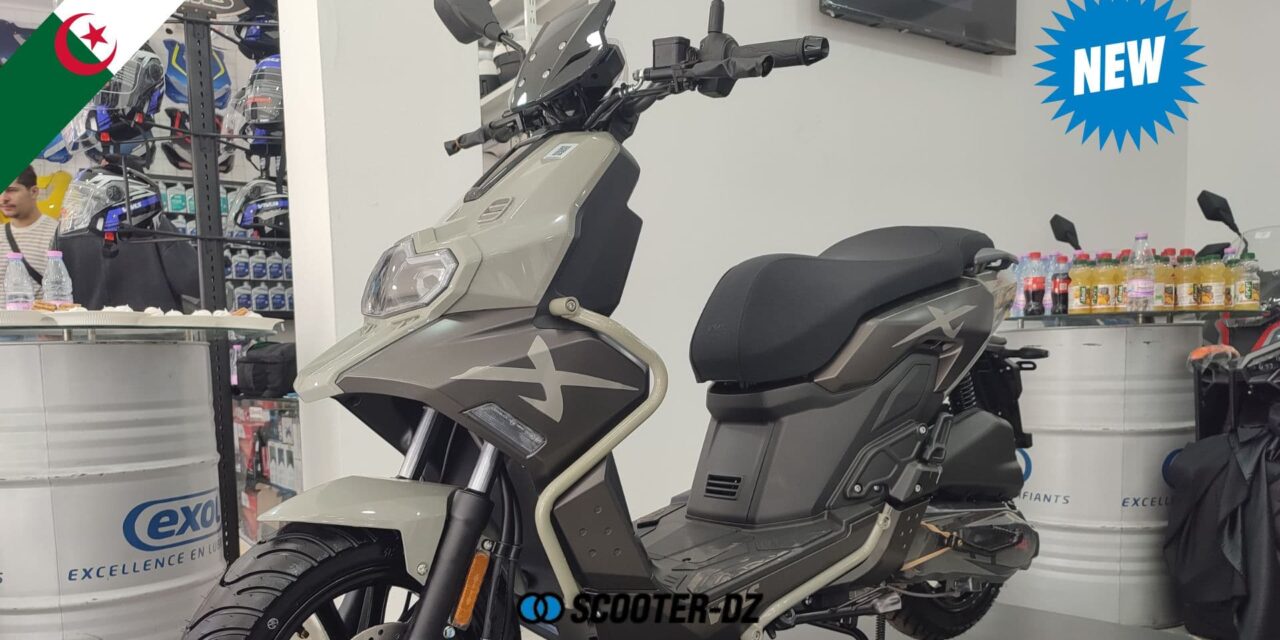 VMS BWs 150 : un nouveau scooter baroudeur pour l’Algérie à 375.000 DA !